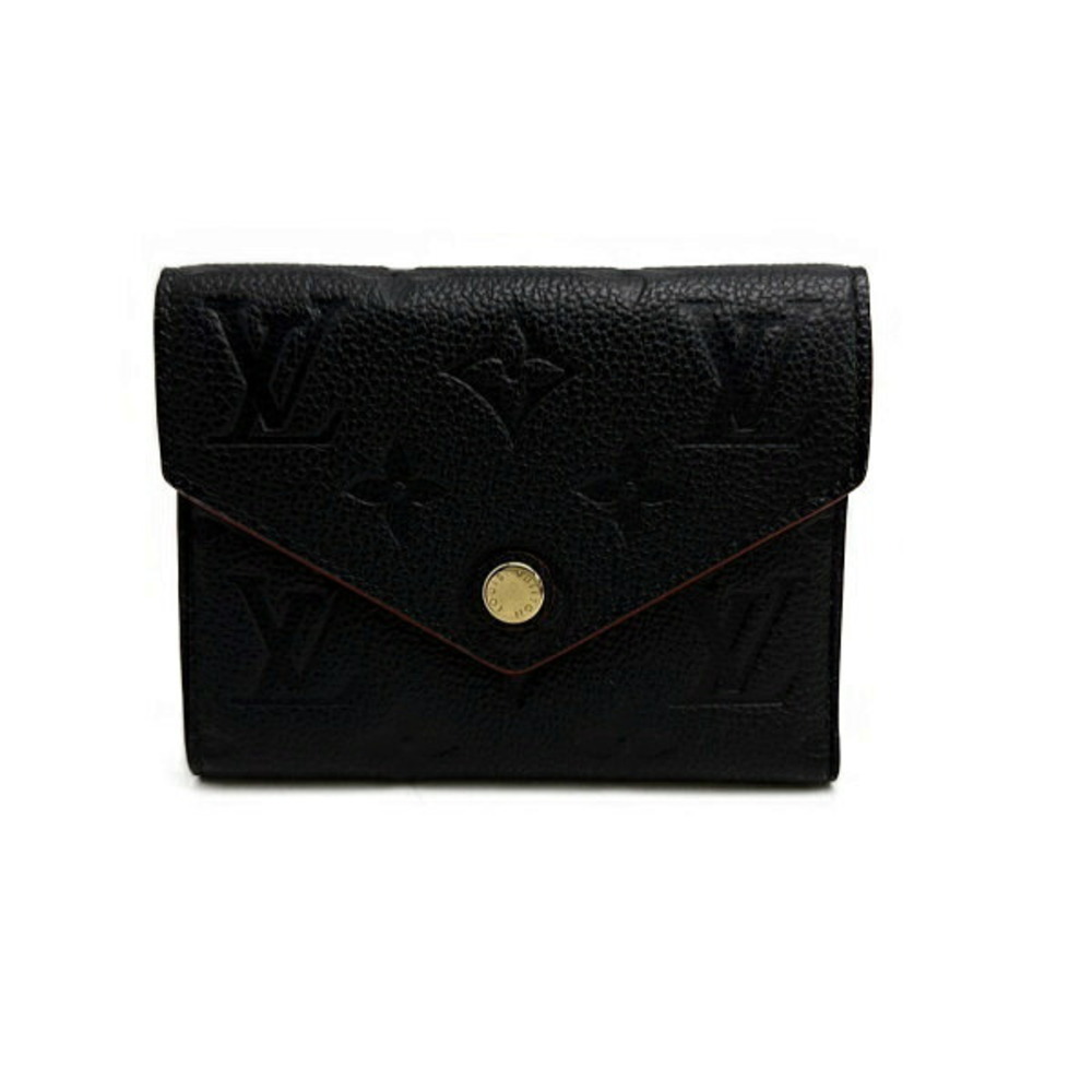 Louis Vuitton Wallet Empreinte Portefeuille Victorine Marine Rouge Blue